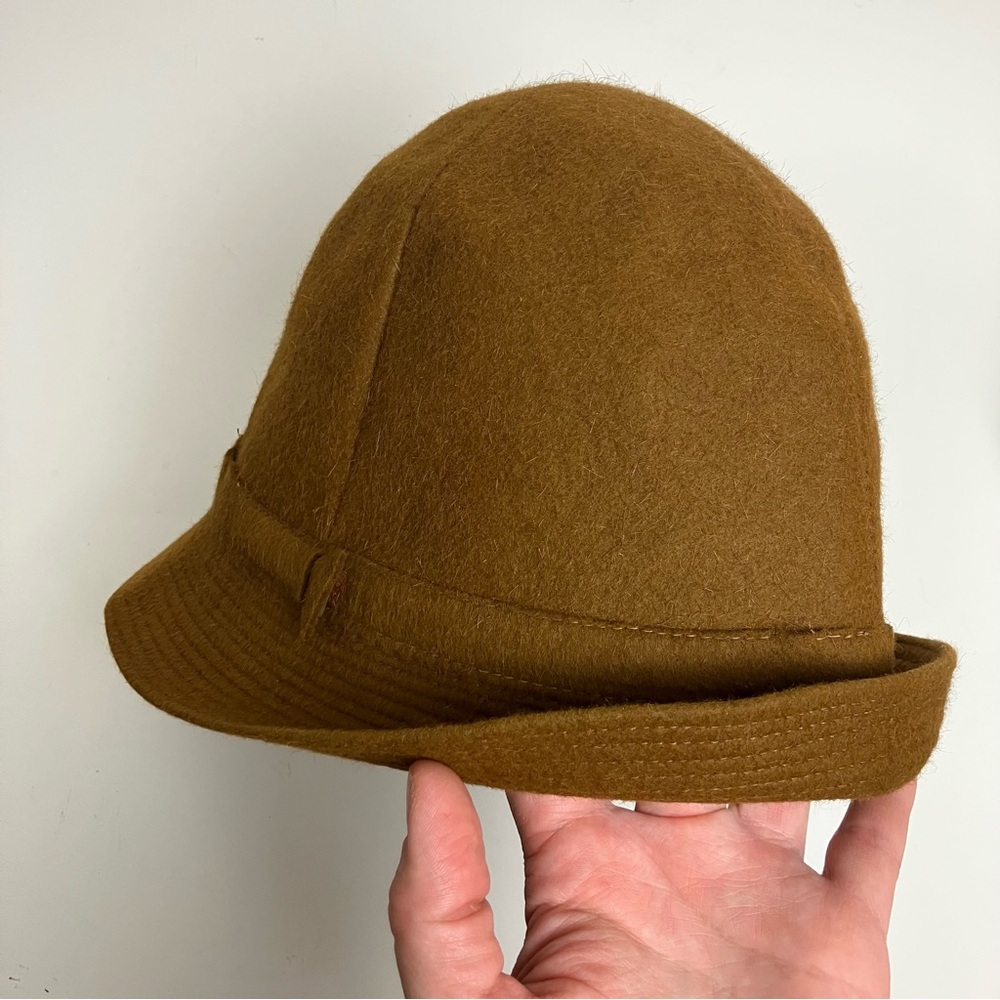 60s Vintage Hat Fur Felt Made in England Foldable XSmall Mr. Carefree Versatile